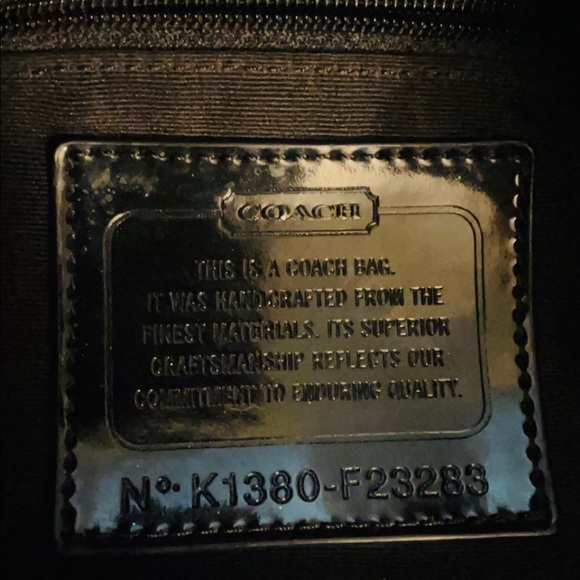 Coach Zebra Print shoulder bag - Picture 3 of 3